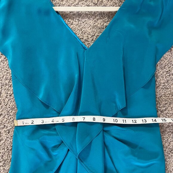 Stunning Coast Turquoise Cocktail Dress (US 6) - Picture 6 of 9
